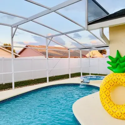 Beautiful 3BR House with Private Pool near Disney