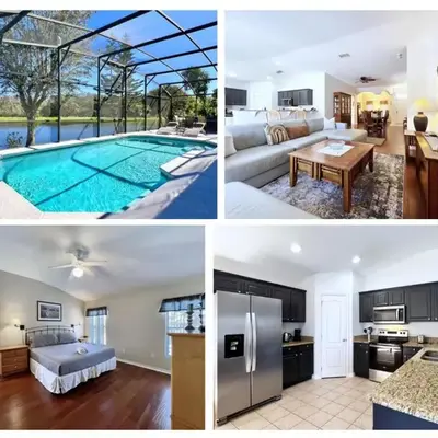 Lovely Lakeside 4-Bed Pool Home at Villa Sol-3125