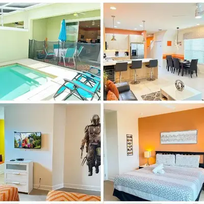 Affordable Disney pool home 3 Bed 3 bath