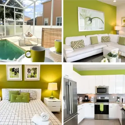 Stylish 3-BR with Private Pool & Conservation View