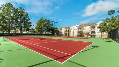 a tennis court at a apartment complex at 2217 Wyndham Palms in Kissimmee