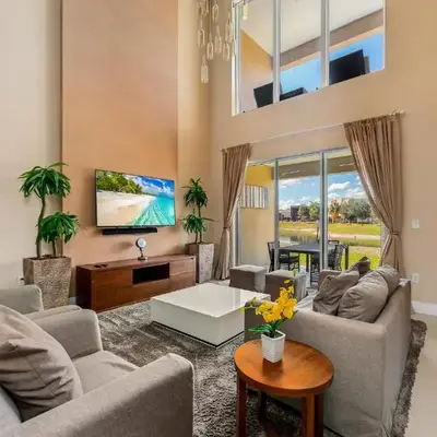 4 BR Home w/ Resort Amenities + 3 Mi to Disney
