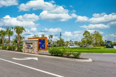 a street with a sign on the side of a road at Storey Lake Resort 61 - Hosted by Top Villas in Kissimmee