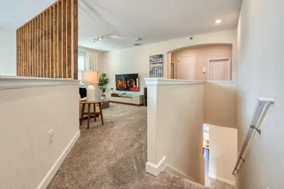 a hallway of a home with a living room at Last Minute Disney Private Pool Hot Tub Themed Bedrooms. Book Now 54267 in Kissimmee