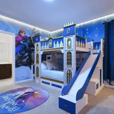 Spacious 12BR Disney Themed Home Pool/SPA/BBQ/Game