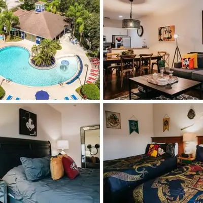 Family house with amazing themed rooms