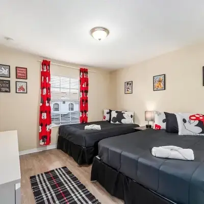 9 min to Disney w Pool- 4BD 3BA - FREE Waterpark