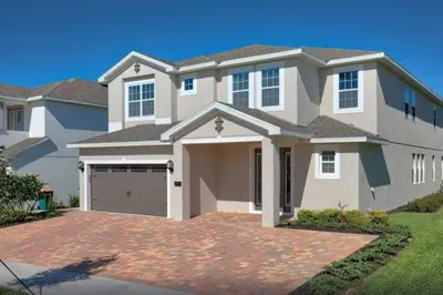 a large house with a driveway in front of it at 361 Pendant ct in Orlando