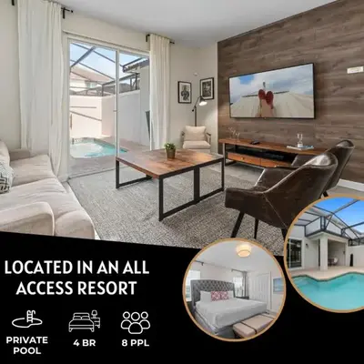 Comfy Townhome 8 Min to Disney STL120