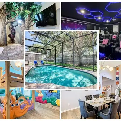WH7820BS - 5 bedrooms - Pool - Theater - Resort