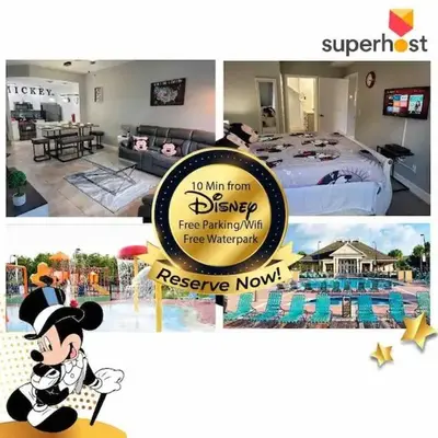 The Villas at Seven Dwarfs - 2624 Mickey Villa - Near Disney - Water Park