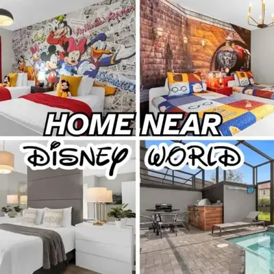 Themed Home Near Disney with Pool