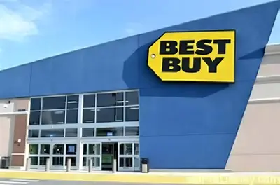 a best buy building with a best buy sign at 3BE&2BA Apartment at Storey Lake Resort 59 in Kissimmee