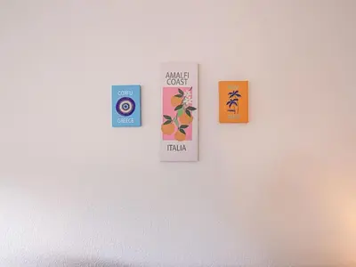 a wall with some signs on a wall at Orlando Paradise 1BR With view & minutes to Disney in Kissimmee
