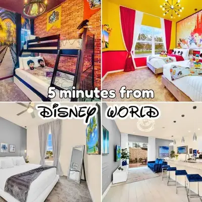 3BD 3BA Themed House Near Disney