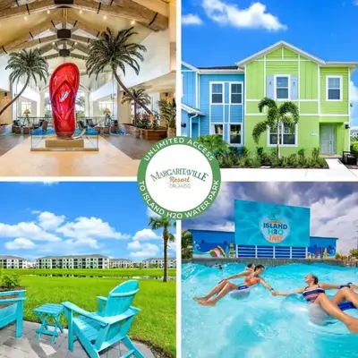 Key Lime Villa Near Disney With Margaritaville Resort & Island H20 Waterpark Access - 3073Cs