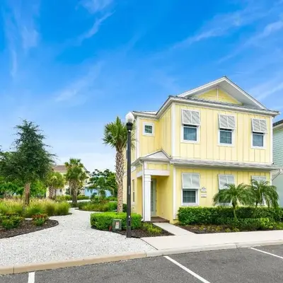 Sunny Yellow Cottage Near Disney With Margaritaville Resort & Island H20 Waterpark Access - 2995La