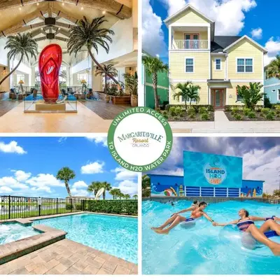 Sunshine Cottage With Private Pool Near Disney With Margaritaville Resort & Island H20 Access - 8165Su