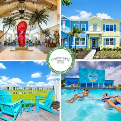 Palm Tree Paradise Villa Near Disney With Margaritaville Resort & Island H20 Waterpark Access - 3113Cs
