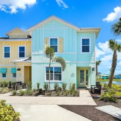 Beautiful Waterfront Villa Near Disney With Margaritaville Resort & Island H20 Waterpark Access - 3017Cs