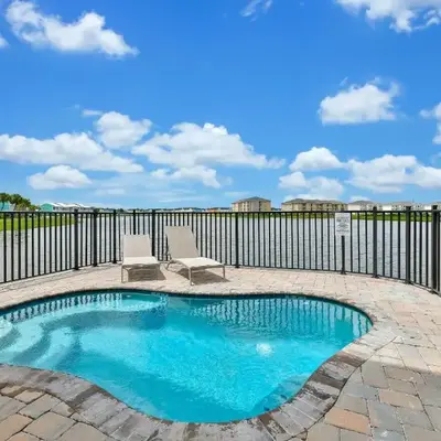 Beautiful Waterfront Cottage With Private Pool Near Disney With Margaritaville Resort & Island H2O Access - 3024Ph