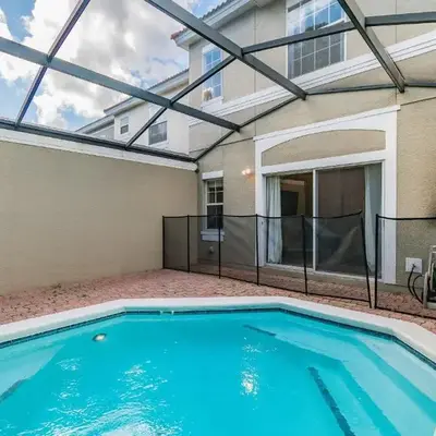 Casa 3Q Bella Vida c Piscina Próx Disney e Walmart