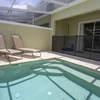 Modern Townhouse Heated Pool Disney Orlando 1502R