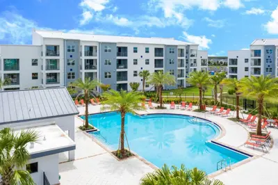 an image of the pool at the resort at Modern Storey Lake Resort Disney Orlando 3191-103 in Kissimmee