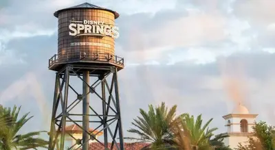 a water tower with a sign on top of it at Villas of Grand Cypress Resort in Orlando