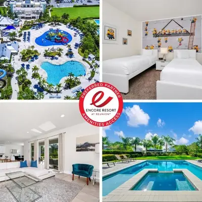 Regal Home With Private Pool Near Disney With Waterpark & Resort Access At Encore Resort - 7727Ff