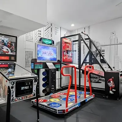 Casa Luxo 4Q c/ Piscina e Game Room Avengers