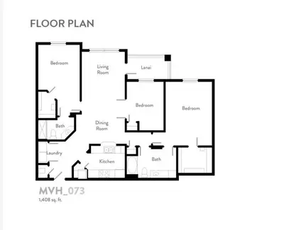 a floor plan of a house at Windsor Hills Getaway: Condo with Water Park in Orlando