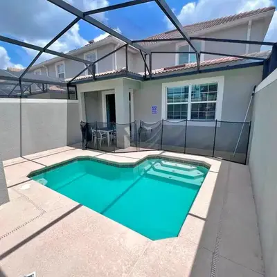 Spacious 5BR Villa w/ Private Pool Near Disney & Orlando!