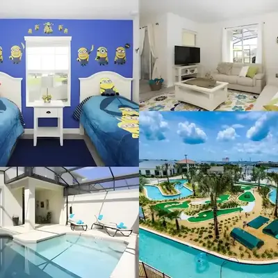 Waterpark Disney wPoolLakeView Storey Lake