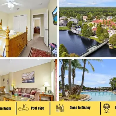 Lakefront Villa in Terra Verde:Pool & Resort Amenities