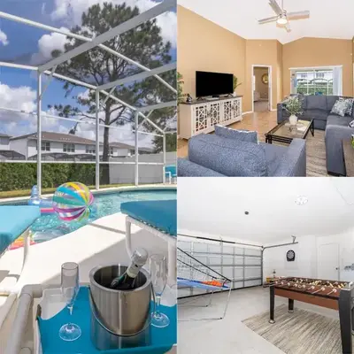 Family-Friendly 5-Bedroom Home With Pool Near Disney