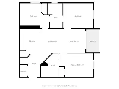 a black and white floor plan of a house at The Epic Cork Vista Cay Orlando in Orlando