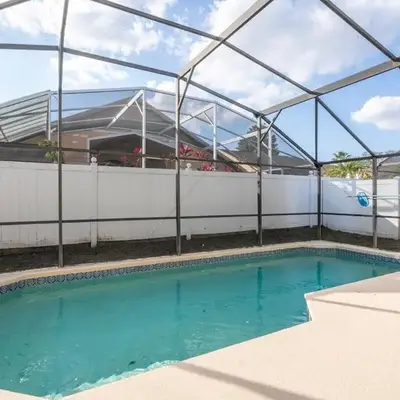 Near Disney with Pool and BBQ 4BD Single House
