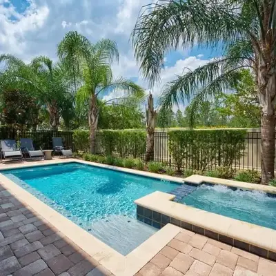Elegant 8BR Encore Resort Pool w Spa GameRoom Single Family