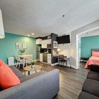 Two bed condo in Parkway Palms Resort condo
