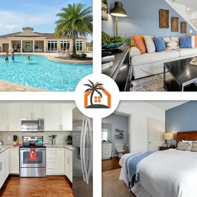 Charming Oasis with King Bed Close to Disney 4BR