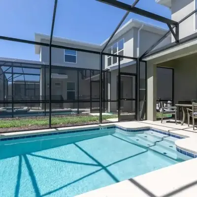 Casa 5Q/5B c/ Piscina Perto da Disney