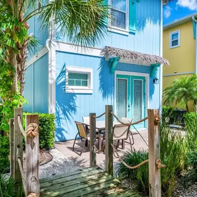 Palm Tree Paradise Cottage Near Disney With Margaritaville Resort & Island H20 Waterpark Access - 3087Pi