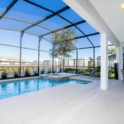 Rare!Lake Front Pool-Spa
