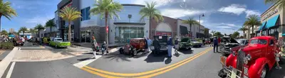 a street with cars parked on the side of the road at Pistachio Palace - Sleeps 10 in Orlando