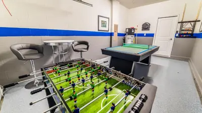 a lego soccer game in a room at The Sunshine Villa in Kissimmee