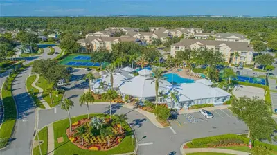 an aerial view of a resort with a park at Apartment near Disney & UniversalEpic in Orlando