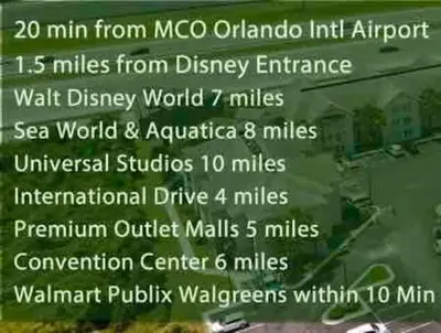 a map of the proposed site of the moco oahu airport at Condo 2 Queen beds-Disney-Universal in Orlando