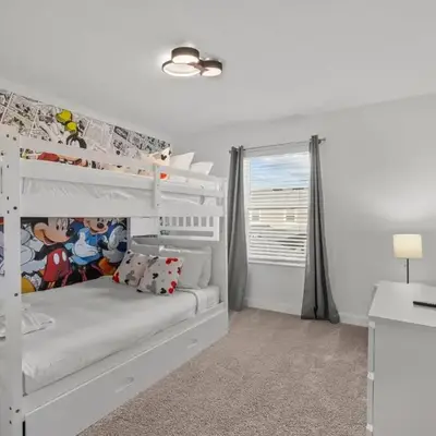 Disney Getaway Private Pool Themed Bedrooms. Book Now SLR1243