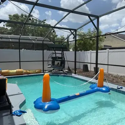 3 bedroom home with private pool